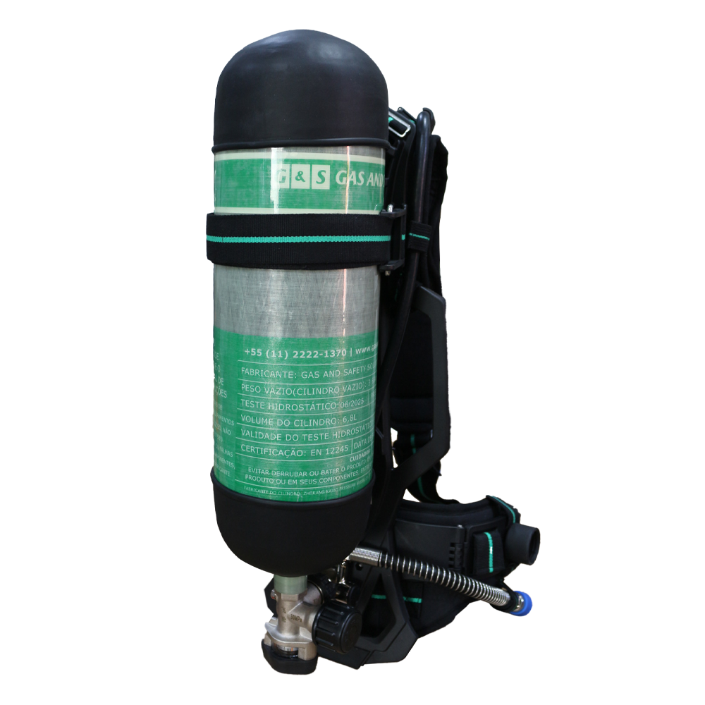 Respirador de Adução de Ar Tipo Máscara Autônoma - Gas and Safety | OPTIMUS-II
