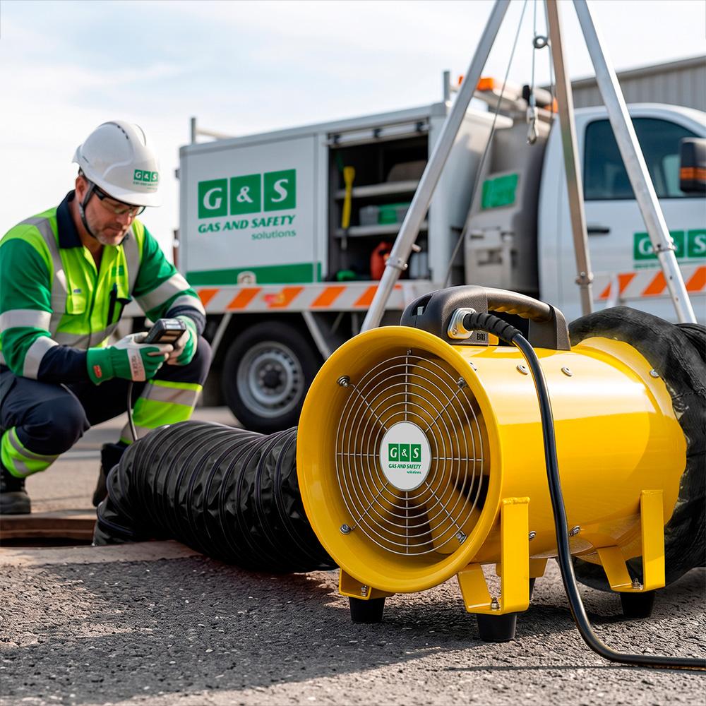 Exaustor e Insuflador de Ar EX para Áreas Classificadas 300mm - Gas and Safety | ATMOS SAFE 30EX