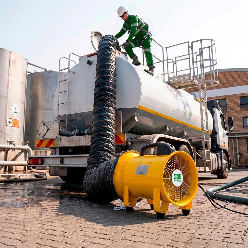 Exaustor e Insuflador de Ar EX para Áreas Classificadas 200mm - Gas and Safety | ATMOS SAFE 20EX