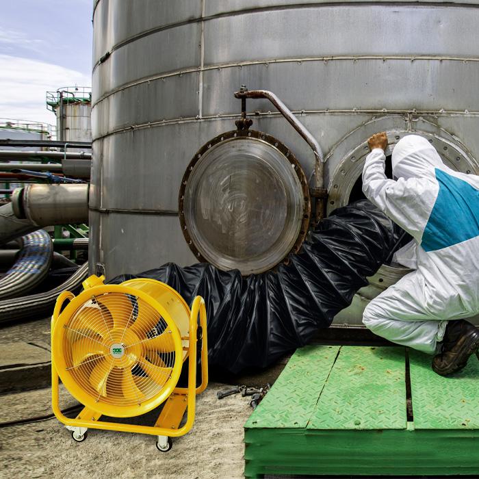 Exaustor e Insuflador de Ar EX para Áreas Classificadas 600mm - Gas and Safety | ATMOS SAFE 60EX