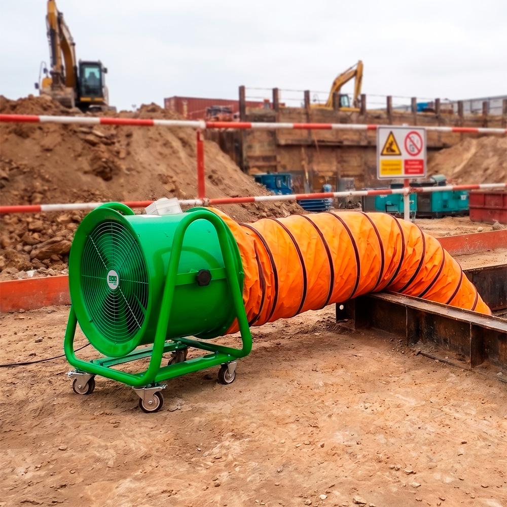 Exaustor e Insuflador de Metal 400mm - Gas and Safety | ATMOS SAFE 40M