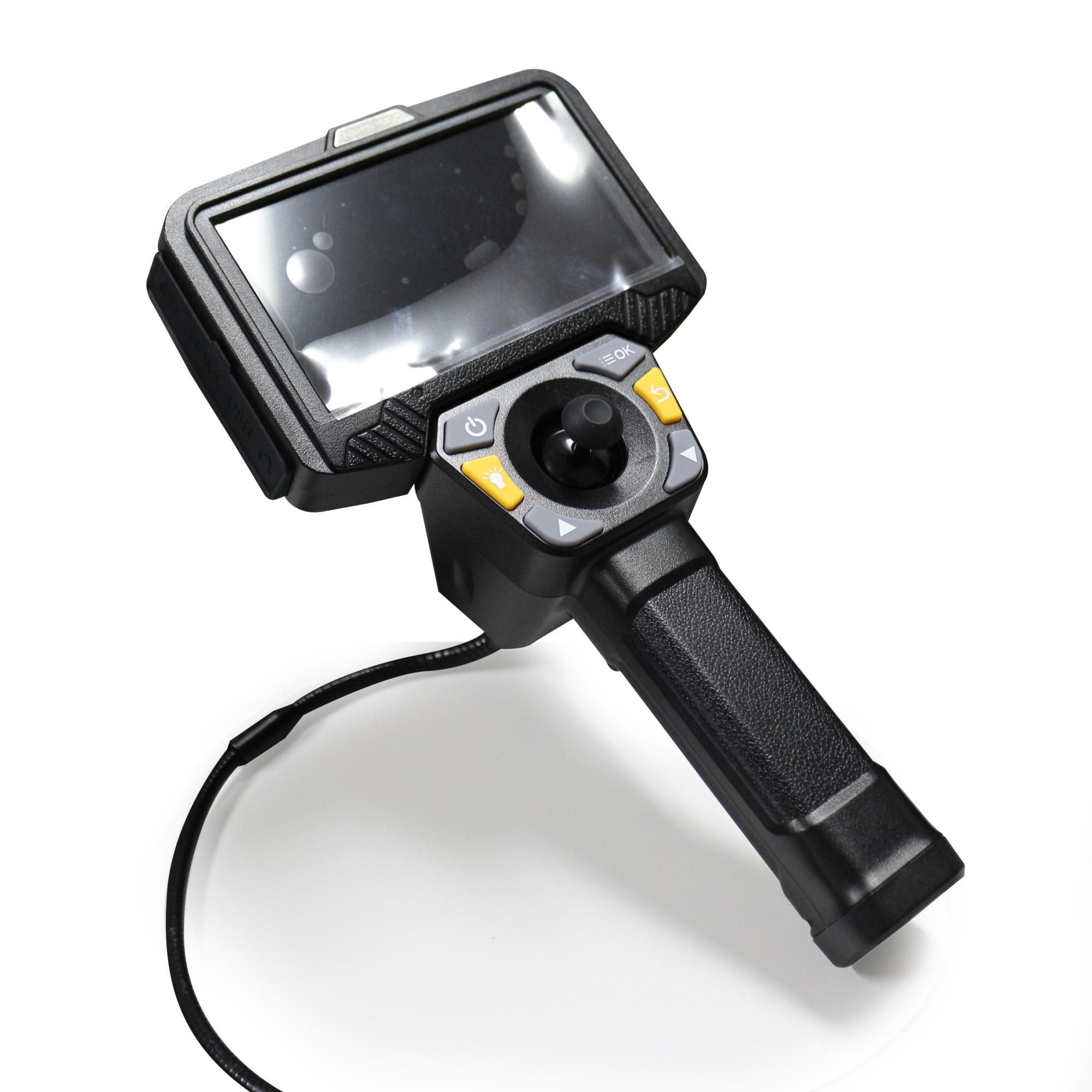 Boroscópio Industrial com Tela Destacável e Sonda Articulada - Instrutemp | ITBORO-TD-360-3.9MM
