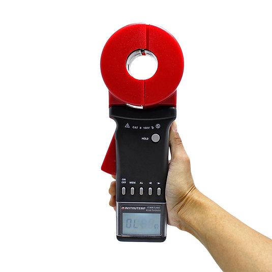 Terrômetro tipo Alicate - 0,01 a 1200 OHMS - INSTRUTEMP | ITMRT200