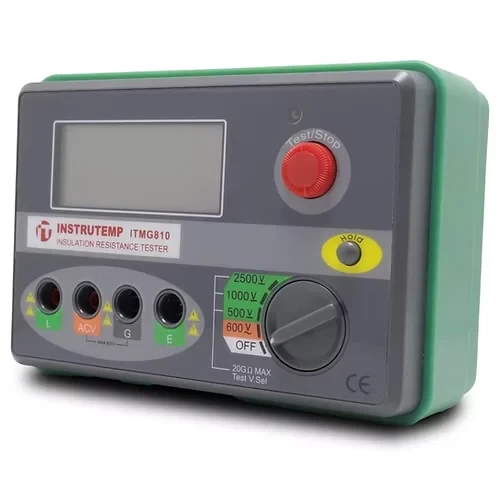 MEGOHMETRO DIGITAL PORTÁTIL - ITMG810 | INSTRUTEMP