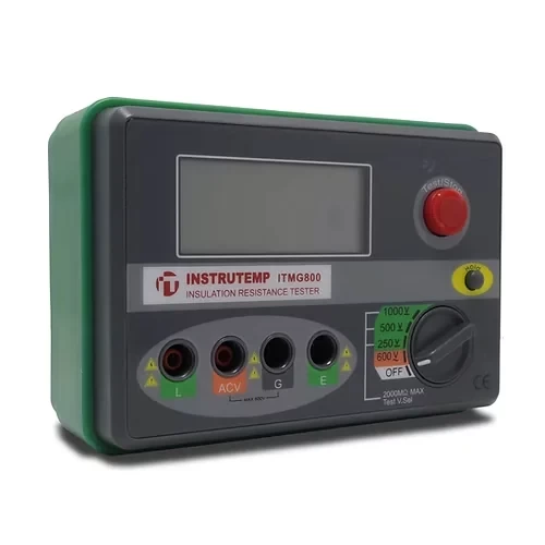 MEGOHMETRO DIGITAL PORTÁTIL - ITMG800 | INSTRUTEMP