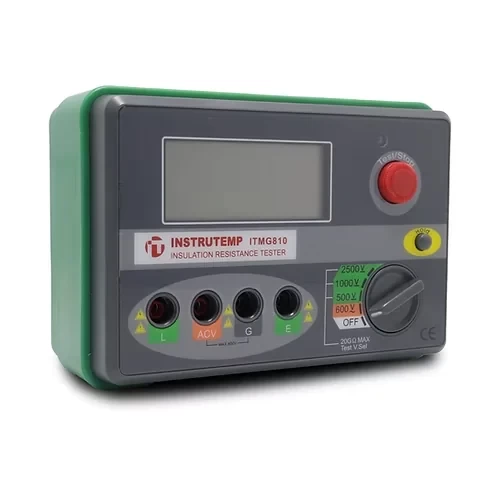 MEGOHMETRO DIGITAL PORTÁTIL - ITMG810 | INSTRUTEMP