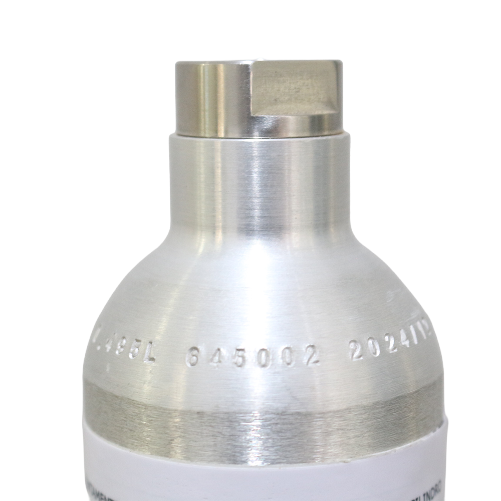 Cilindro em Alumínio com 4 Gases - 116 Litros - Gas and Safety | GSCG-116-4