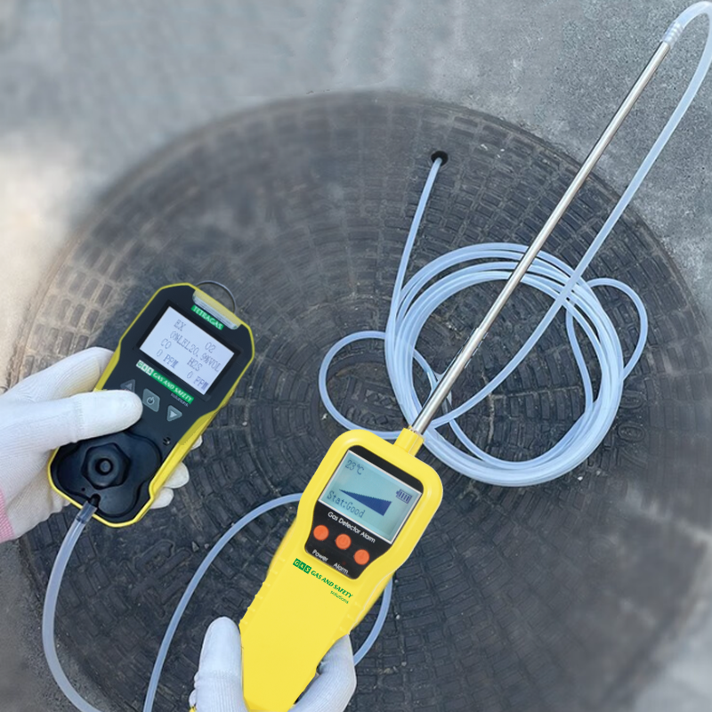 Bomba de amostragem para liberação de espaço confinado portátil - Gas and Safety | GSPUMP-PLUS