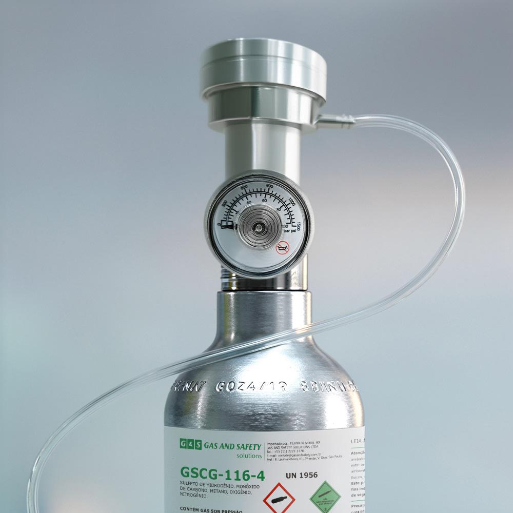 Regulador de Fluxo Por Demanda Para Calibração - Gas and Safety | GSREG-DEMANDA
