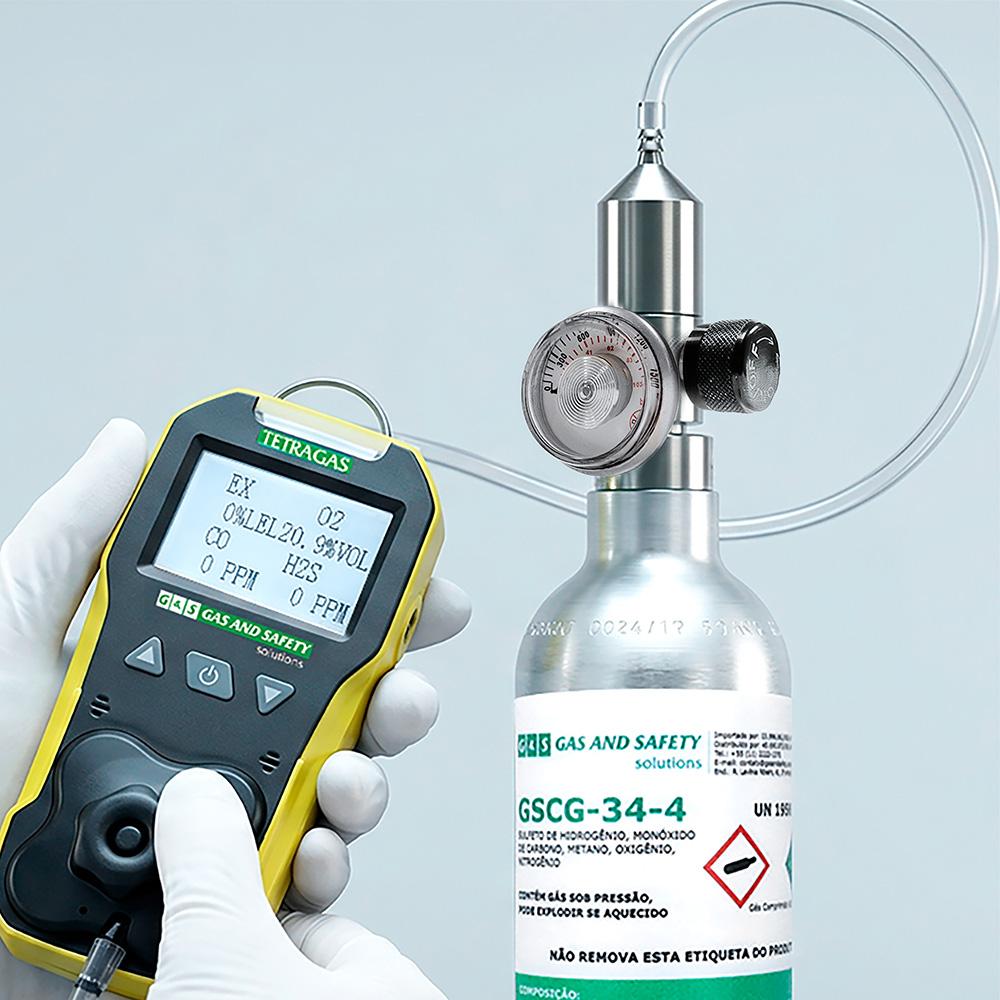 Regulador de Fluxo para Cilindro de Gás - Gas and Safety | GSREG-FLUXO05