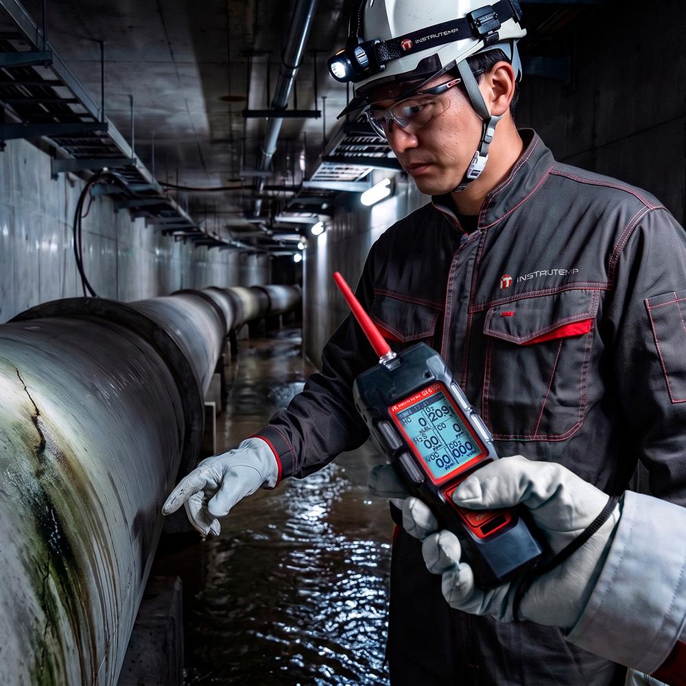 Detector Portátil Multigás com Bomba - Riken Keiki | GX-6100