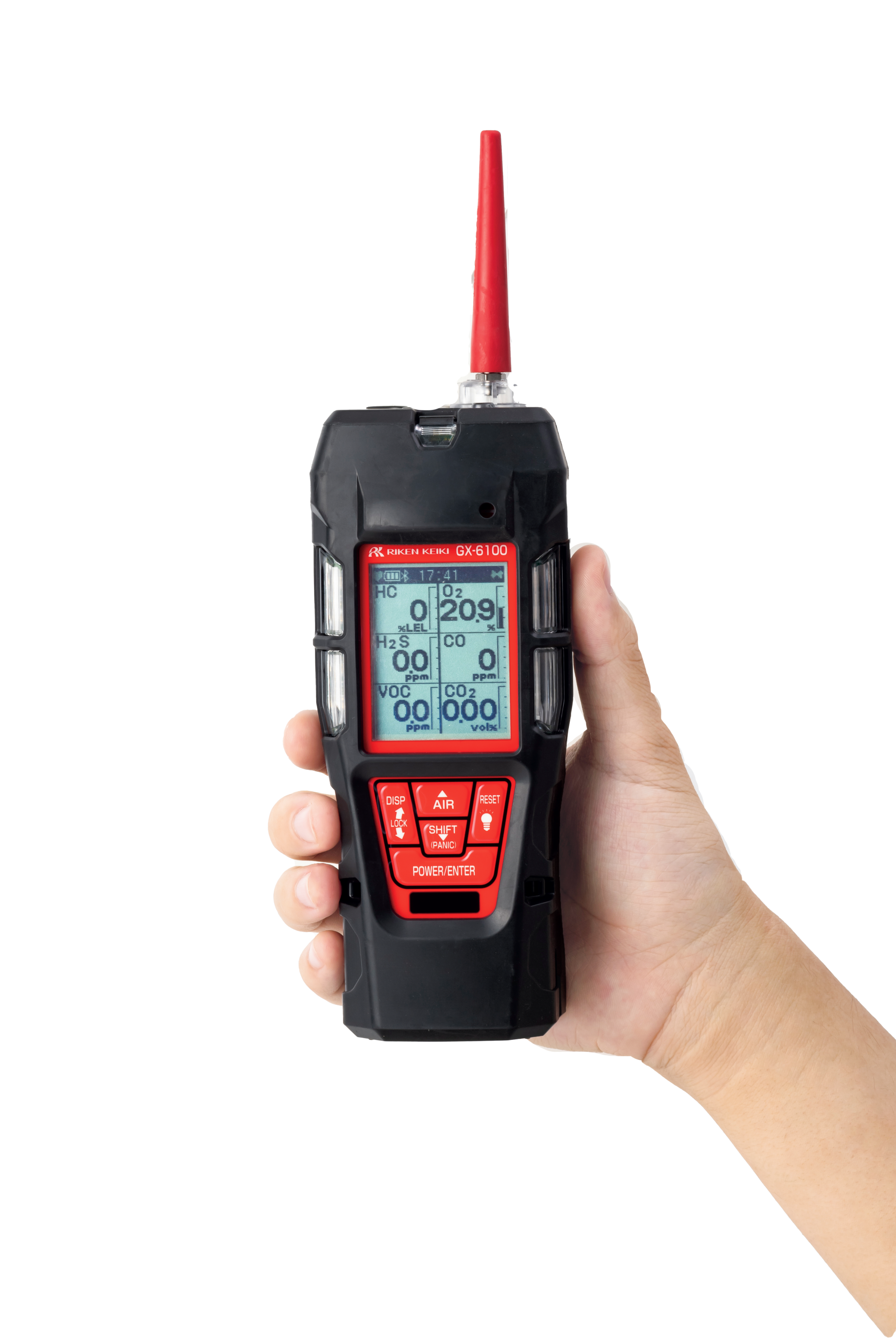 Detector Portátil Multigás com Bomba - Riken Keiki | GX-6100