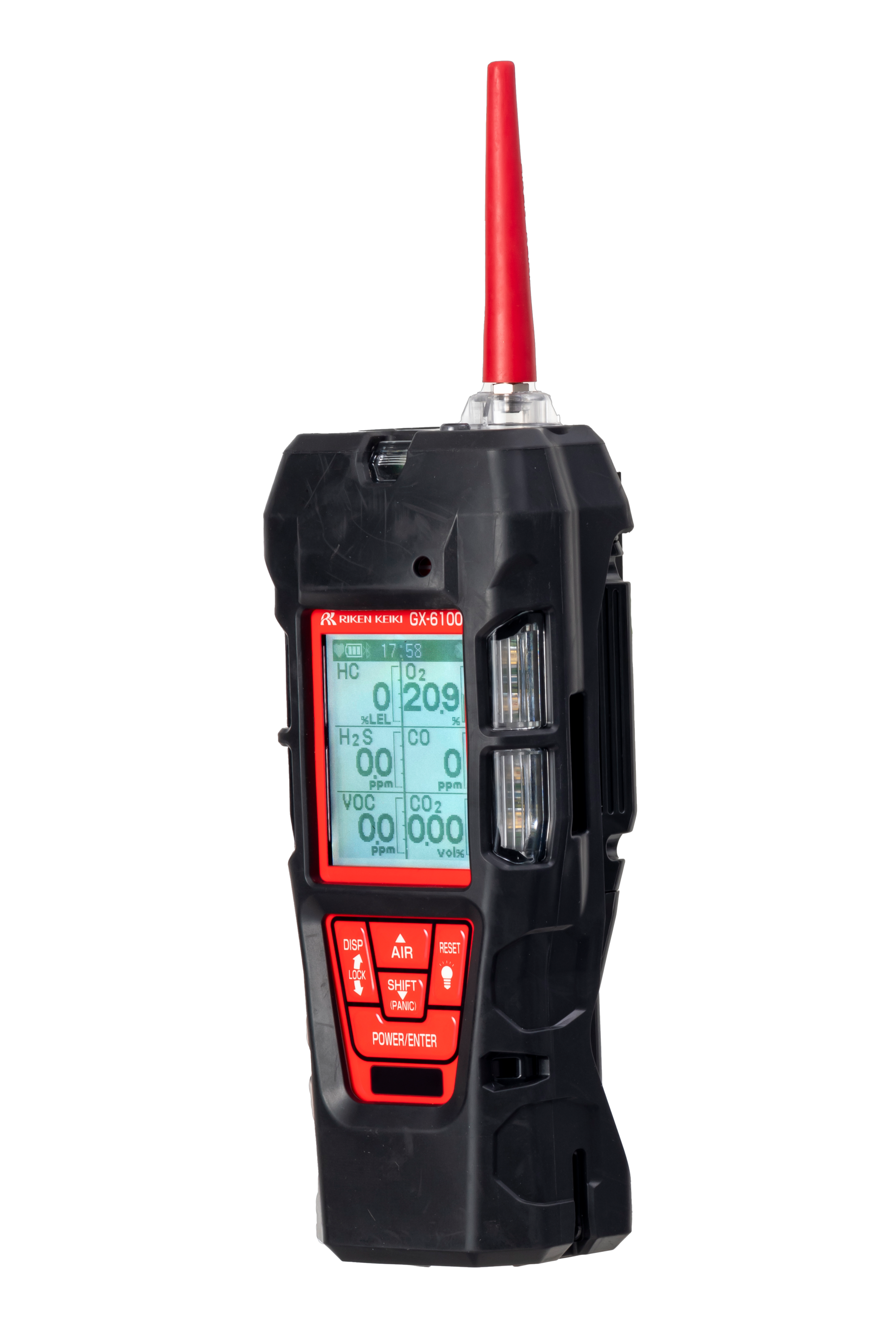 Detector Portátil Multigás com Bomba - Riken Keiki | GX-6100