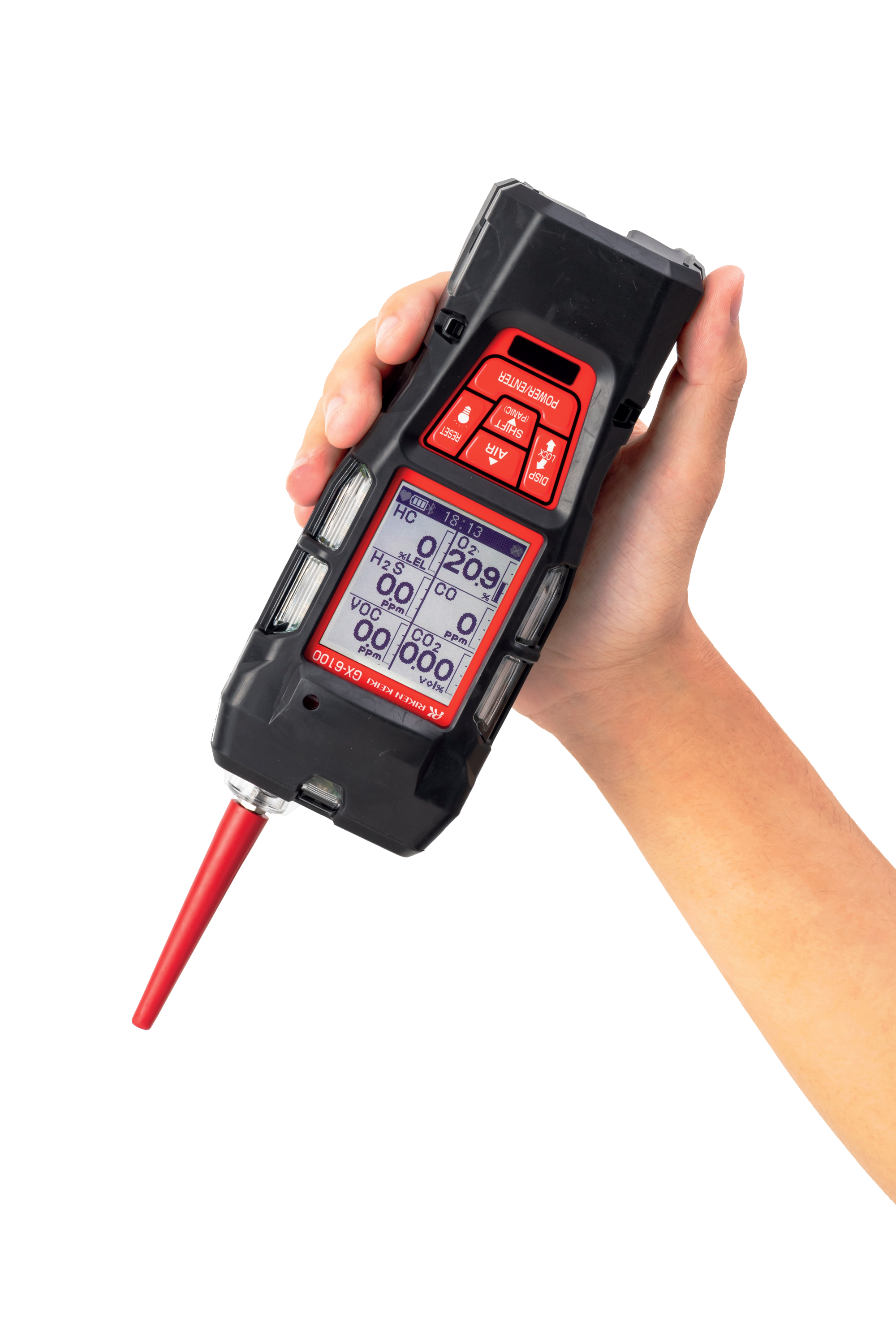 Detector Portátil Multigás com Bomba - Riken Keiki | GX-6100