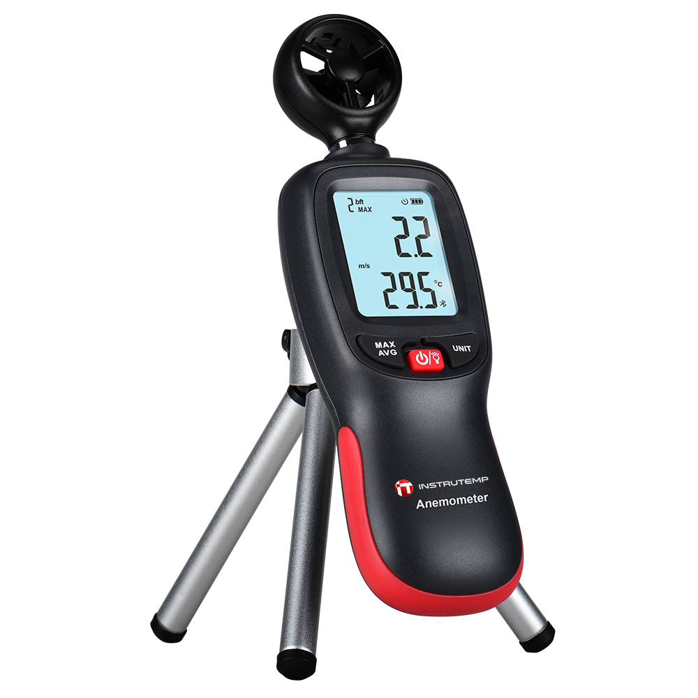 Termo-Anemômetro Digital com Bluetooth - Instrutemp | ITAN900B