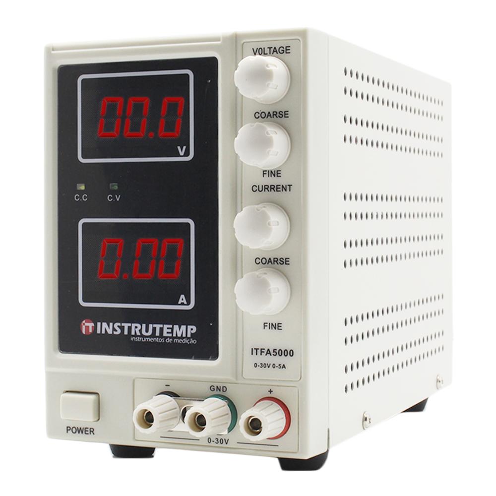 Fonte de Alimentação Digital Assimétrica - Instrutemp | ITFA5000