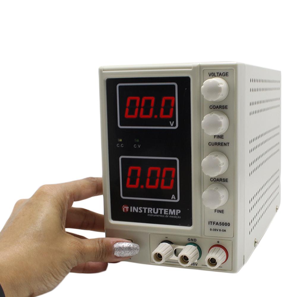 Fonte de Alimentação Digital Assimétrica - Instrutemp | ITFA5000