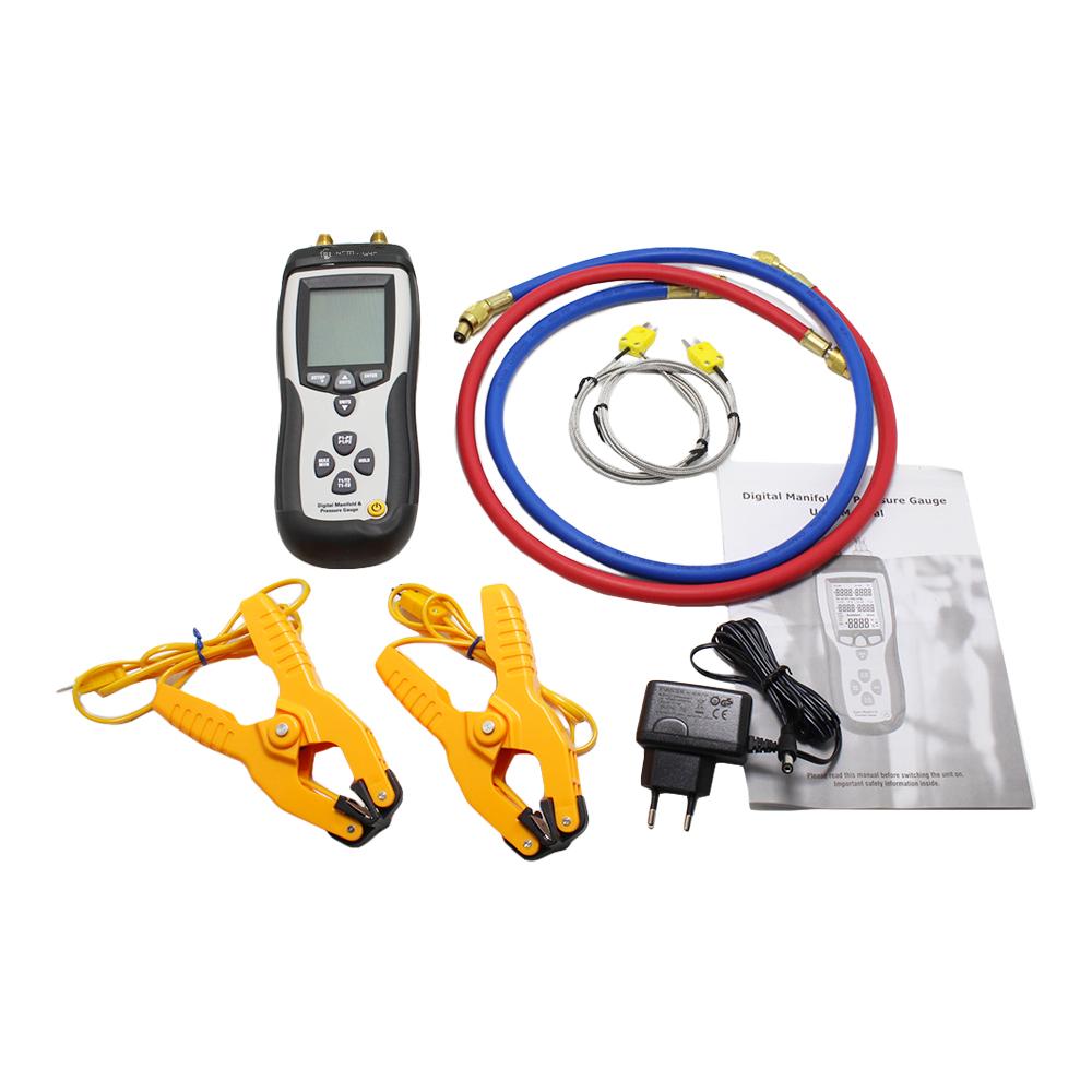 Manifold Digital Duas Saídas - R22 e R410A - 500PSI/4000KPA - Instrutemp | ITMANIFOLD