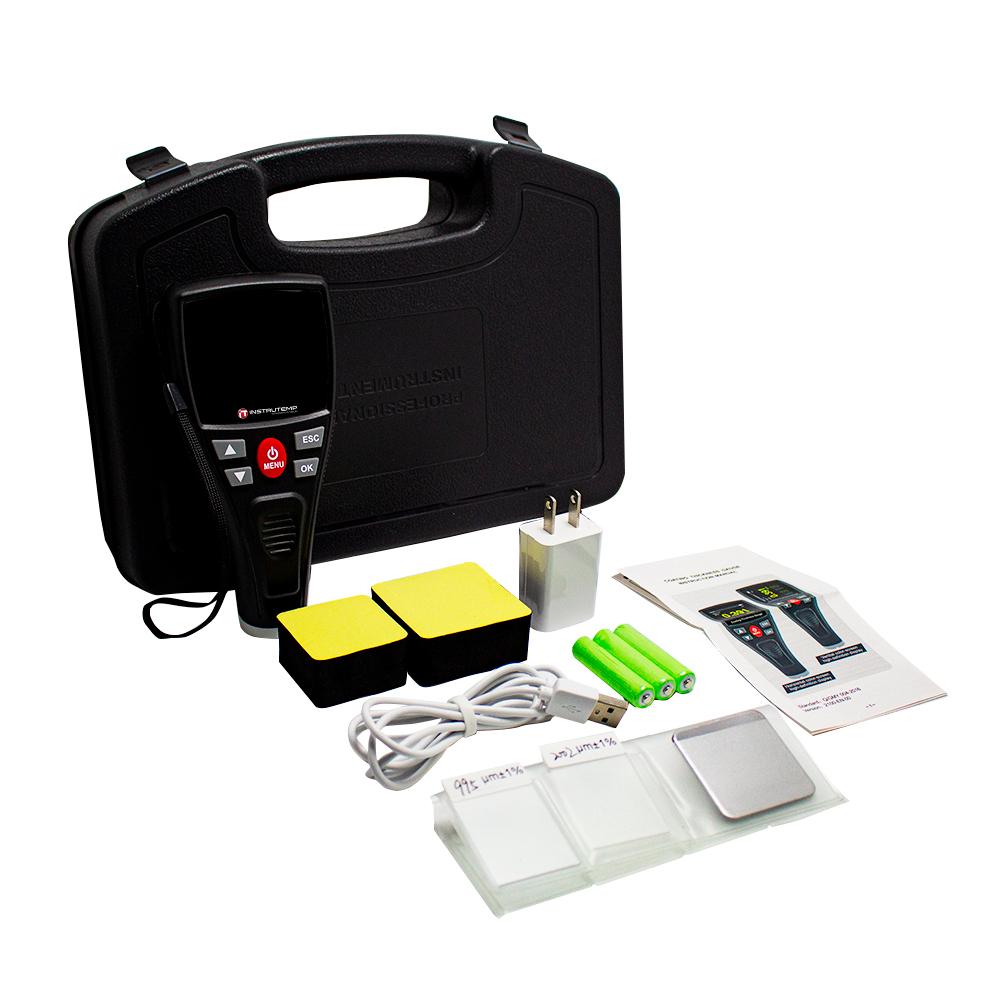 Medidor de Espessura de Camada - Base Ferrosa com Memória - Instrutemp ITMC400