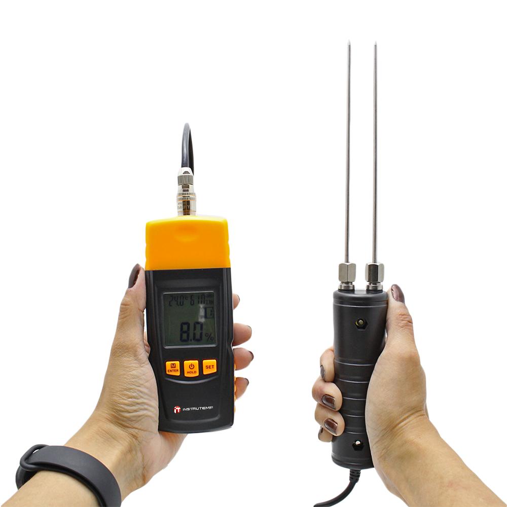 Medidor de Umidade de Madeira - Instrutemp | ITMDUM3100