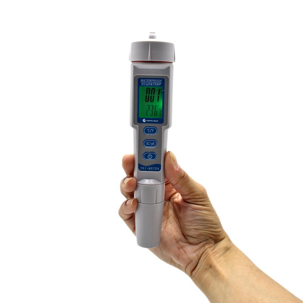 Medidor Multiparâmetro de PH, Condutividade e Temperatura - Instrutemp | ITMPHC5500