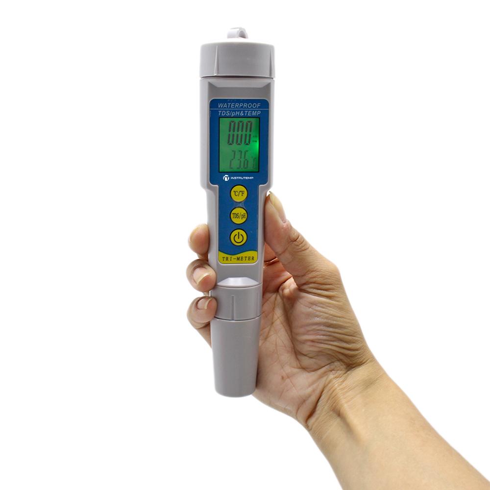 Medidor Multiparâmetro de PH/TDS e Temperatura - Instrutemp | ITMPHS5500