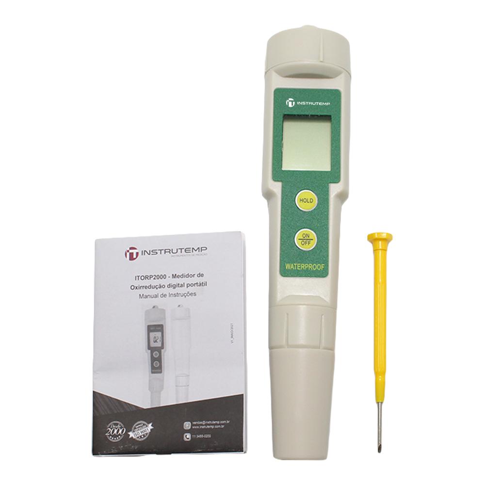 Medido de Oxirredução tipo Caneta - 0 A 1999mV - Instrutemp | ITORP2000