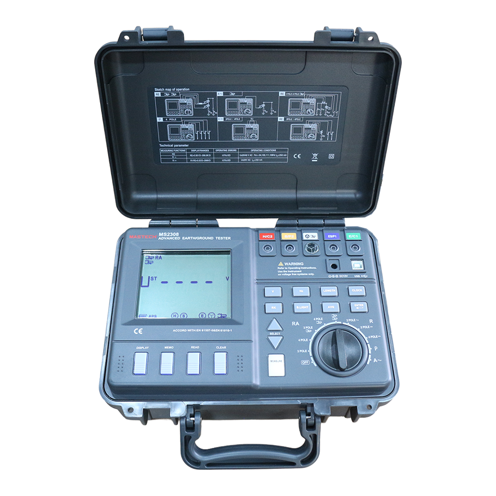 Medidor de Resistência de Terra/ Terrômetro Digital - Instrutemp | ITTR170