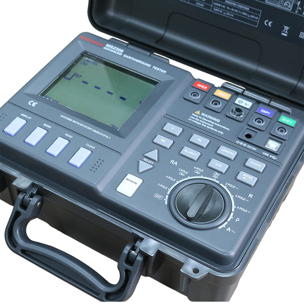 Medidor de Resistência de Terra/ Terrômetro Digital - Instrutemp | ITTR170