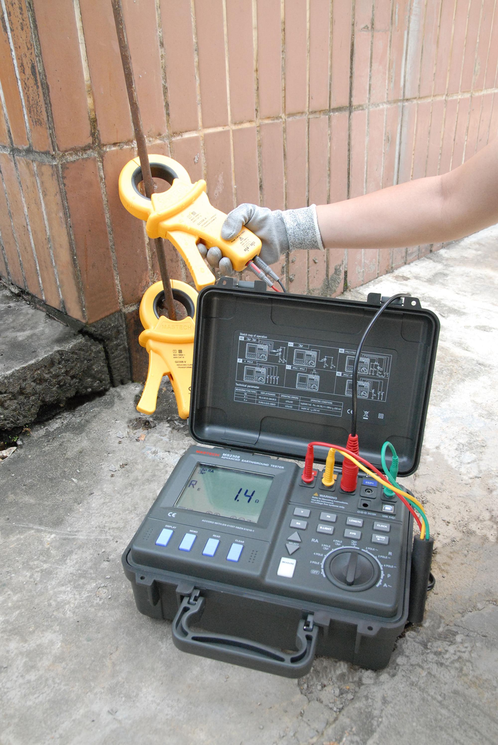Medidor de Resistência de Terra/ Terrômetro Digital - Instrutemp | ITTR170