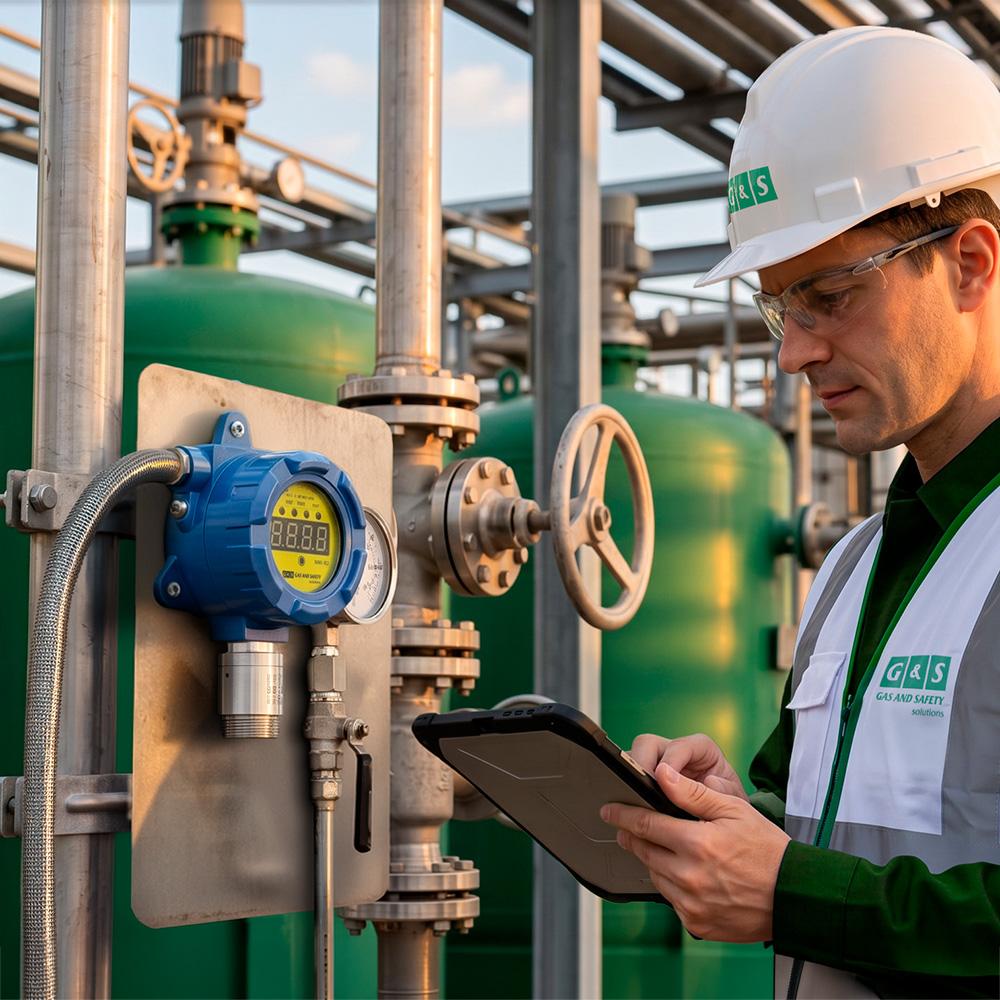 Detector de Gas Fixo - Gas and Safety | ONESENSEFIX