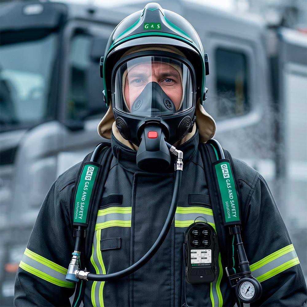 Respirador de Adução de Ar Tipo Máscara Autônoma - Gas and Safety | OPTIMUS-II