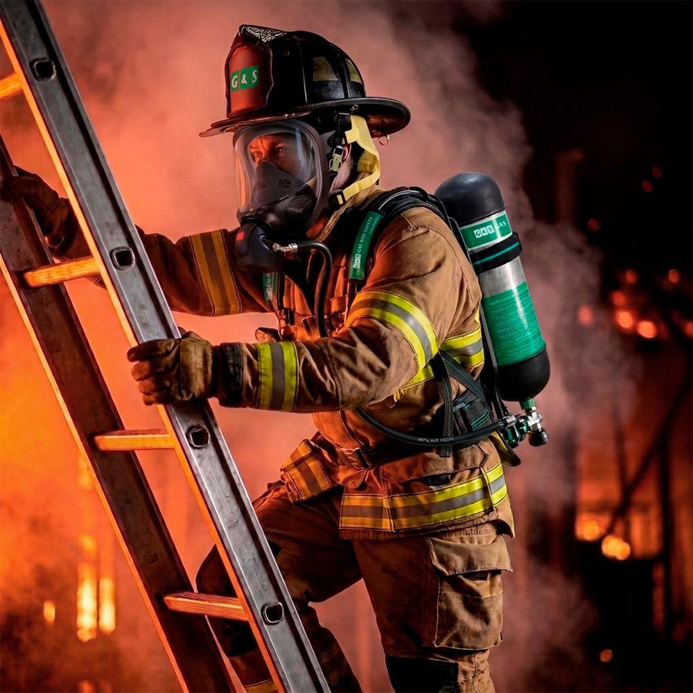 Respirador de Adução de Ar Tipo Máscara Autônoma - Gas and Safety | OPTIMUS-II