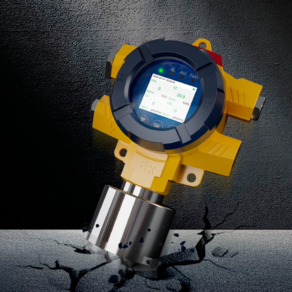 Detector de 4 Gases Fixo - O2, LEL, CO, H2S - Gas and Safety | TETRAGAS-FIX66