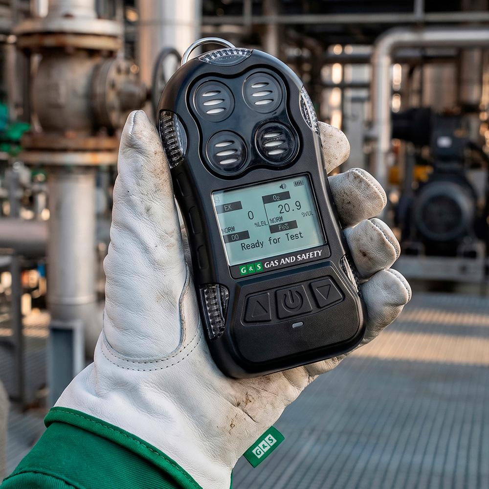 Detector Multigás Portátil - CO, O2, H2S, EX - Gas and Safety | VIGILIS 4