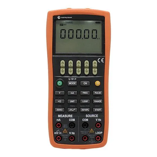 Calibrador de Pressão, Tensão e Corrente - INSTRUTEMP | ITCAL14000