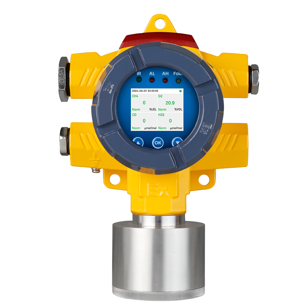 Detector de 4 Gases Fixo - O2, LEL, CO, H2S - Gas and Safety | TETRAGAS-FIX66