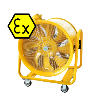 Exaustor e Insuflador de Ar EX para Áreas Classificadas 400mm - Gas and Safety | ATMOS SAFE 40EX