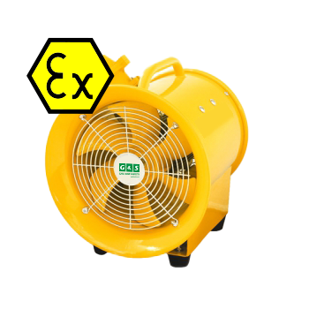 Exaustor e Insuflador de Ar EX para Áreas Classificadas 200mm - Gas and Safety | ATMOS SAFE 20EX