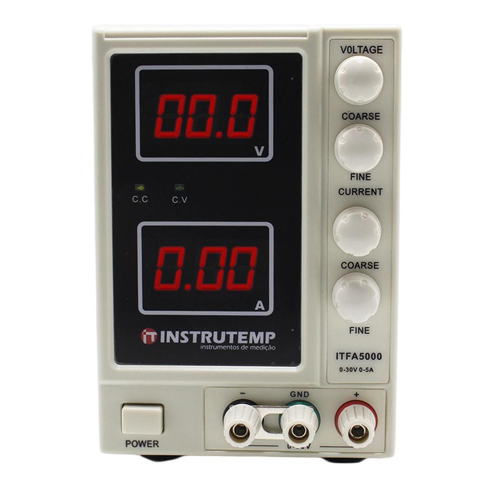 Fonte de Alimentação Digital Assimétrica - Instrutemp | ITFA5000
