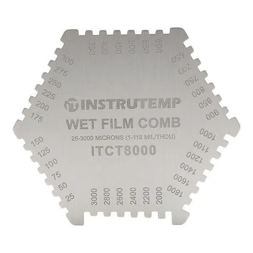 Medidor de Espessura de Camada Tipo Pente - INSTRUTEMP ITCT8000