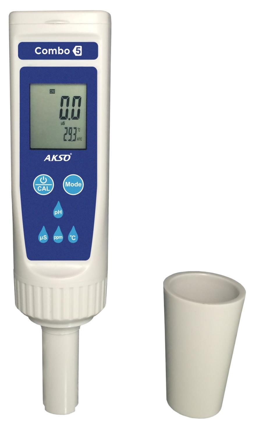 Medidor de PH/COND/TDS/NASCL/TEMP de Bolso - Instrutemp | ITCOMBO5