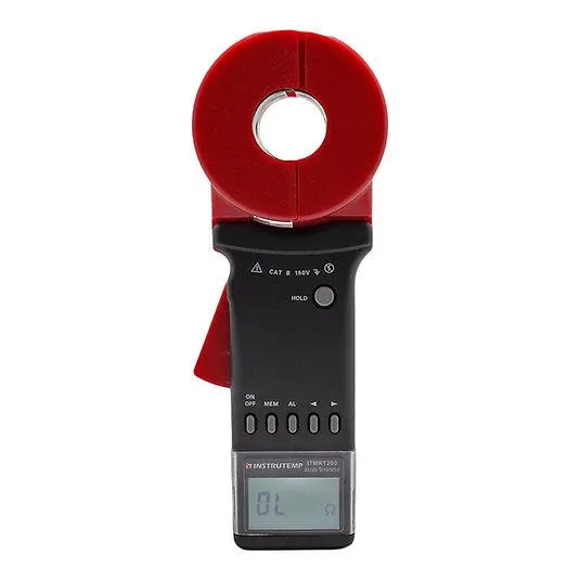Terrômetro tipo Alicate - 0,01 a 1200 OHMS - INSTRUTEMP | ITMRT200