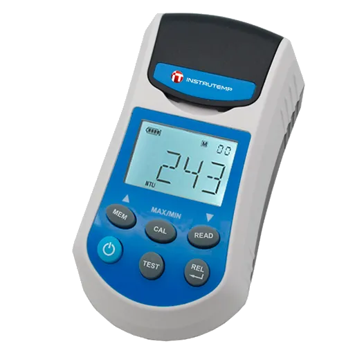 Turbidímetro Digital Portátil 0 a 1000NTU - Instrutemp | ITTB300