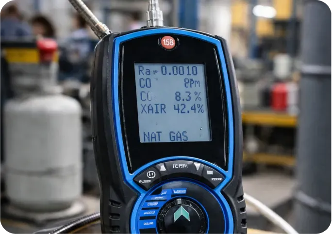 Analisadores de gases de combustão