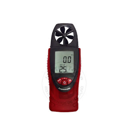 Termo-Higro-Anemômetro com Cálculo de Ponto de Orvalho Digital Portátil ITAN-700